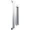 Ekena Millwork 16" Pull Handle & 12" Flush Pull for 2 1/4" Doors, Silver Metallic GB6001PP51612SM - alternate 2